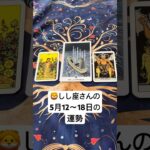 🦁しし座さんの5月12～18日の運勢 #タロット #占い　#しし座 　#獅子座 　#運勢　#今週の運勢　#しし　#ししざ　#うんせい　#うらない　#たろっと