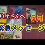 【魚座⚡️５月⭐️緊急メッセージ💌】ものすごい展開【ルノルマンカードリーディング占い】恐ろしいほど当たる😱