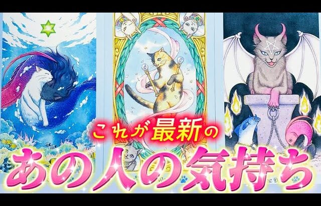 【衝撃本音❤️】これが最新のあの人の気持ち💗超深すぎの本音、告白💌します。個人鑑定級✨タロット