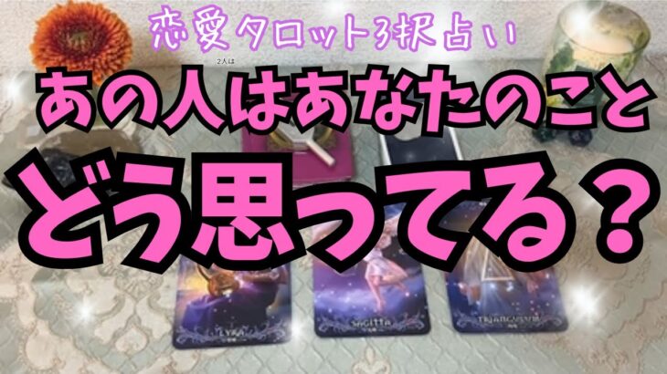 【あの人はあなたのこと、どう思ってる？】復縁、複雑恋愛、片思い、両片思い、年の差、同性愛etc. 恋愛タロット3択占い 三島キアリー