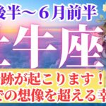 【牡牛座さん🌈2025年5月後半から6月前半運勢】奇跡が起こります！今までの想像を超える幸せへ！【占星術・タロット・オラクルカードで仕事運・恋愛運・引き寄せ法など個人鑑定級リーディング】