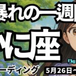 【蟹座】♋️2025年5月26日の週♋️大暴れの一週間。とっても良い未来を手にしてください。かに座。タロットリーディング