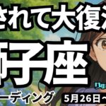 【獅子座】♌️2025年5月26日の週♌️愛されて大復活。過去の失敗は、簡単に乗り越えて行ける。しし座。タロットリーディング