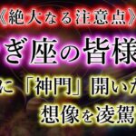 やぎ座の《神門》ついに完全開放。絶対に閉じないで【絶大な注意点】山羊座の運命の