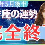 【山羊座】2025年5月後半のやぎ座の運勢「完全終了」