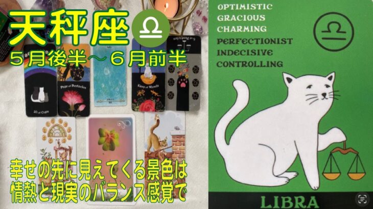 【天秤座】♎️⭐️５月後半〜６月前半⭐️見返りを求めない⁉️訳にはいかない情熱はどうしたらいいの。。。 #天秤座　＃てんびん座　＃推し活 ＃タロット　#星座別リーディング