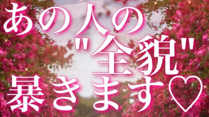 【恋愛】あの人の全貌暴きます🫣♥️💦⚠️タロットリーディング