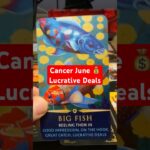 Cancer June 2025 Money Career Finance Tarot Reading #tarot #tarotreading #cancer