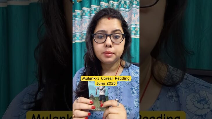 Mulank-3 | Career Reading | June 2025 #numerology #career #tarot #shortsfeed #shorts #astrology
