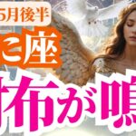 【蟹座】2025年5月後半かに座の財布が鳴る！