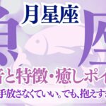 【月星座魚座🌙】月うお座の本音と特徴・癒しポイント♓優しさは手放さなくていい。でも、抱えすぎないで🌙