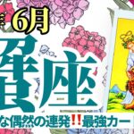 【蟹座6月】カルミー（カルマ的）な偶然の連発‼️大大大アルカナ祭り🎊の中どんな困難でもイマなら乗り越えられる😍✨🔮🧚タロット&オラクル《週ごと》
