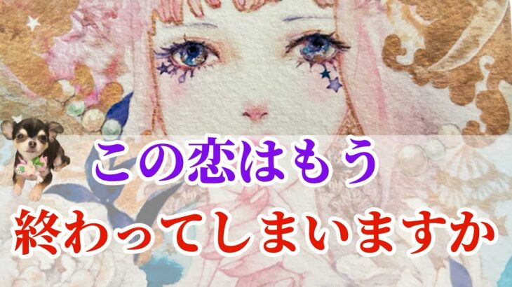 【辛口注意🚨救済アリ🚑💨】この恋はもう終わってしまいますか？🥹💓