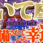 【射手座♐️6月前半】棚ぼた式の幸運🍀もう武装しなくていいよ📣笑っていれば全てうまくいくからね✨✡️キャラ別鑑定付き✡️