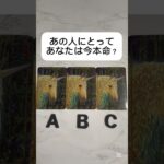 あの人にとってあなたは今本命？ #タロット占い #占い #恋愛占い