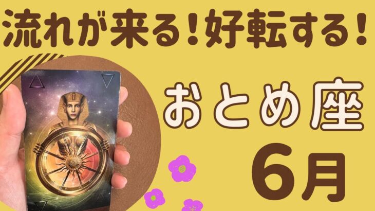 【乙女座】6月♍️すごい！好転する‼️ いよいよ流れが来る❗️変化のとき✨情熱のまま進んでいく❗️