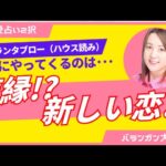【グランタブロー】次にやってくるのは…復縁？！新しい恋恋？！【恋愛ルノルマン2択】