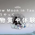 【牡牛座新月】どんな感覚を楽しむために生まれてきたの？｜インド占星術