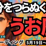 【魚座】♓️2025年5月19日の週♓️自分をつらぬく時‼️大きなチャンスがめぐってくる😊うお座。タロットリーディング🍀