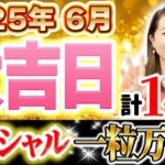 【6月大吉日】一粒万倍日が凄すぎる‼︎大注目の吉日を逃さないよう必ずメモ！