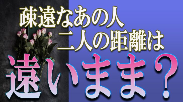 【タロット占い】【恋愛 復縁】【相手の気持ち 未来】辛口の選択肢あります💦💦💦疎遠なあの人、二人の距離は遠いまま❓❓😢😢😢【恋愛占い】
