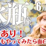 水瓶座♒️2025年6月☆変動あり！どっちもやってみたら面白い💮
