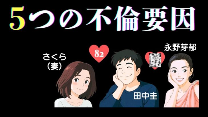 田中圭 永野芽郁｜不倫疑惑｜算命学占い｜相性診断
