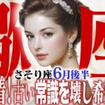 【15分でわかる！さそり座6月後半】モヤモヤ完全決着！古い常識を壊し、新しい希望へ飛び立つ【癒しの眠れる占い】