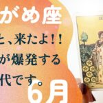 断言します。みずがめ座の天才性が、一気に輝く新時代です。【6月の運勢　水瓶座】
