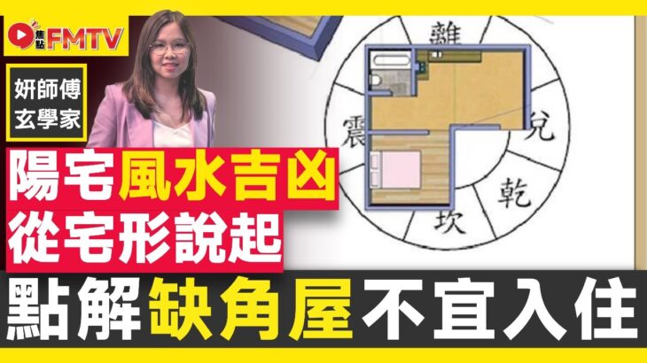 風水吉凶從宅形開始說起︱九宮飛星看2025流年風水佈局︱奇怪圖則缺角屋不宜入住《#由妍自得︱EP 6》 妍師傅 妍說堂 風水 風水教學 玄空飛星風水︱FMTV