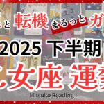【運命ナビ】乙女座は喝采🌈✨覚醒が止まらない！人生が総とっかえ♍️2025年下半期全体運【脱力系タロット占い】