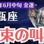 【水瓶座】2025年6月中旬、みずがめ座、札束が逃げる理由と“報われない金運”を終わらせる衝撃の転機