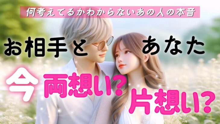 【🌟少し辛口あります🪬】お相手とあなた今両想い❓片想い❓何考えてるのかわからないあの人の本音✨