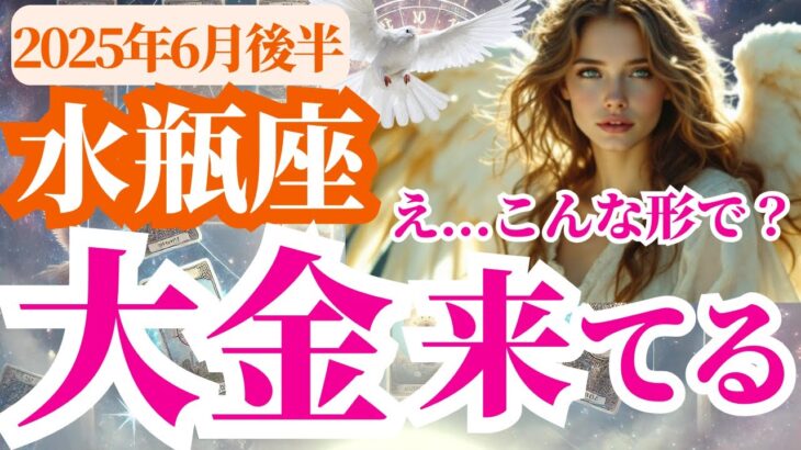 【水瓶座】2025年6月後半みずがめ座は大金来てる…！？信頼が、やがて大きな実りに…