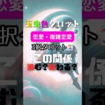 この関係、進む？終わる？（恋愛・複雑恋愛）【タロットリーディング】