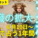 (占星術タロット★１年間リーディング）天秤座★２０２５年６月から１年間の転職の拡大★木星＆土星で未来をズバットリーディーグ