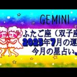 ふたご座（双子座)・2025年7月の運勢｜今月の星占い.