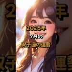【双子座】2025年7月の双子座 (ふたご座)の運勢 – #星座占い #ふたご座 #双子座 #2025年7月 #占い