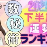 【2025年下半期の運勢】仕事運・金運・恋愛運…2025年後半の数秘術で見る運勢ランキングを玉木佑和が占います あなたの運命数は概要欄でチェック！開運メッセージも #占い #数秘術 #2025年運勢
