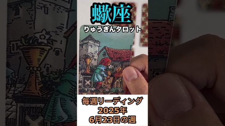 ♏️蠍座さん♏️の2025年6月23日の週のタロットリーディング🍀 #占い #蠍座 #タロット