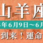 山羊座 【 やぎ座 ♑ 】週間リーディング( 2025年 6月9日の週) 未来創造の第一歩！降り注ぐ幸運と共に、新章が始まる✨🔑 山羊座 タロット占い