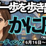 【蟹座】♋️2025年6月16日の週♋️新時代を切りひらく。とにかくまず一歩を歩き出す時。かに座。タロットリーディング
