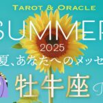 【牡牛座♉️2025夏の運勢】㊗️この夏最強です‼️すっごい嬉しい事ありそう🫶✨ 《タロット＆オラクルカードリーディング 7月&8月》