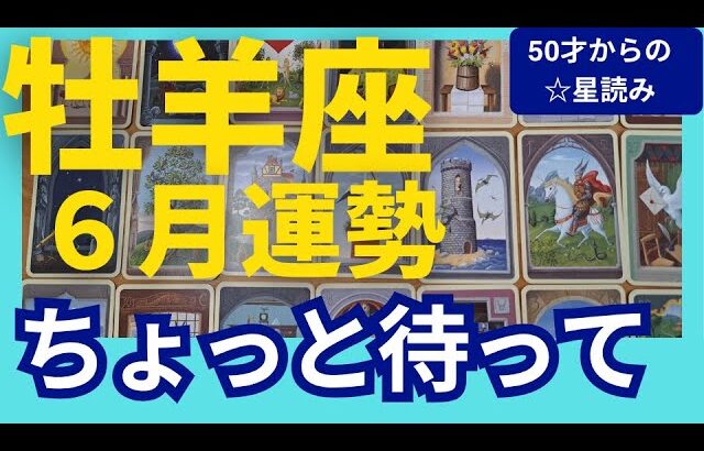 【牡羊座♈6月運勢】うわっすごい！個人鑑定級のグランタブローリーディング✨やってくる大チャンスを焦らずに待ってみて🌞夏至からの運気急上昇↑（仕事運　金運）タロット＆オラクル＆ルノルマンカード