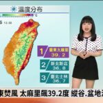暗夜新聞-氣象主播黃脩筑(四縣腔)-西南風水氣 中南部持續降雨 午後防雷雨【客家新聞20250616】