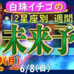 ★忖度なし★2025年6月2日〜6月8日の星座別☆週間未来予報★運気を上げるアドバイスつき★