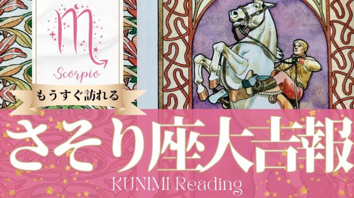 蠍座♏成功も称賛もラブも訪れる大吉報🏇もうすぐ起こる大吉報🏇どんな？🏇いつ頃？🌝月星座さそり座さんも🌟タロットルノルマンオラクルカード