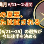 重要🌙射手座満月&【夏至、6/21〜25】の選択が今年後半を決める‼️2025の夏至は強烈です。