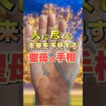 【聖母の手相】人に尽くし未来を予見する手相 #占い  #スピリチュアル  #手相  #手相占い  #ファティマ