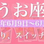 【うお座】1週間の運勢（2025年6月9日〜6月15日）♓️出発！初めの第一歩、繋がる気持ち、引き受ける